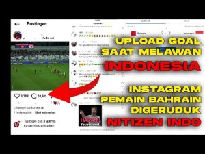 Instagram Timnas Bahrain Digeruduk